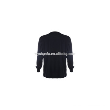 crew neck T-shirt with long sleeves ,flame-resistant polo T-shirt EN 11612 EN1149-5 NFPA2112